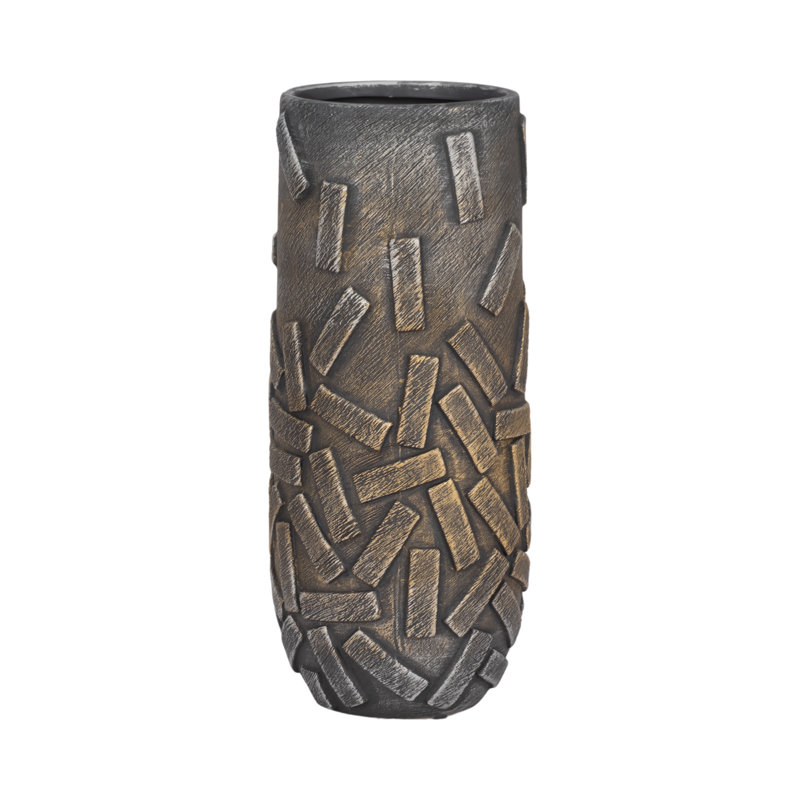 Vase en céramique 15 "Samson, H 15 po x l 6 po x P 6 po