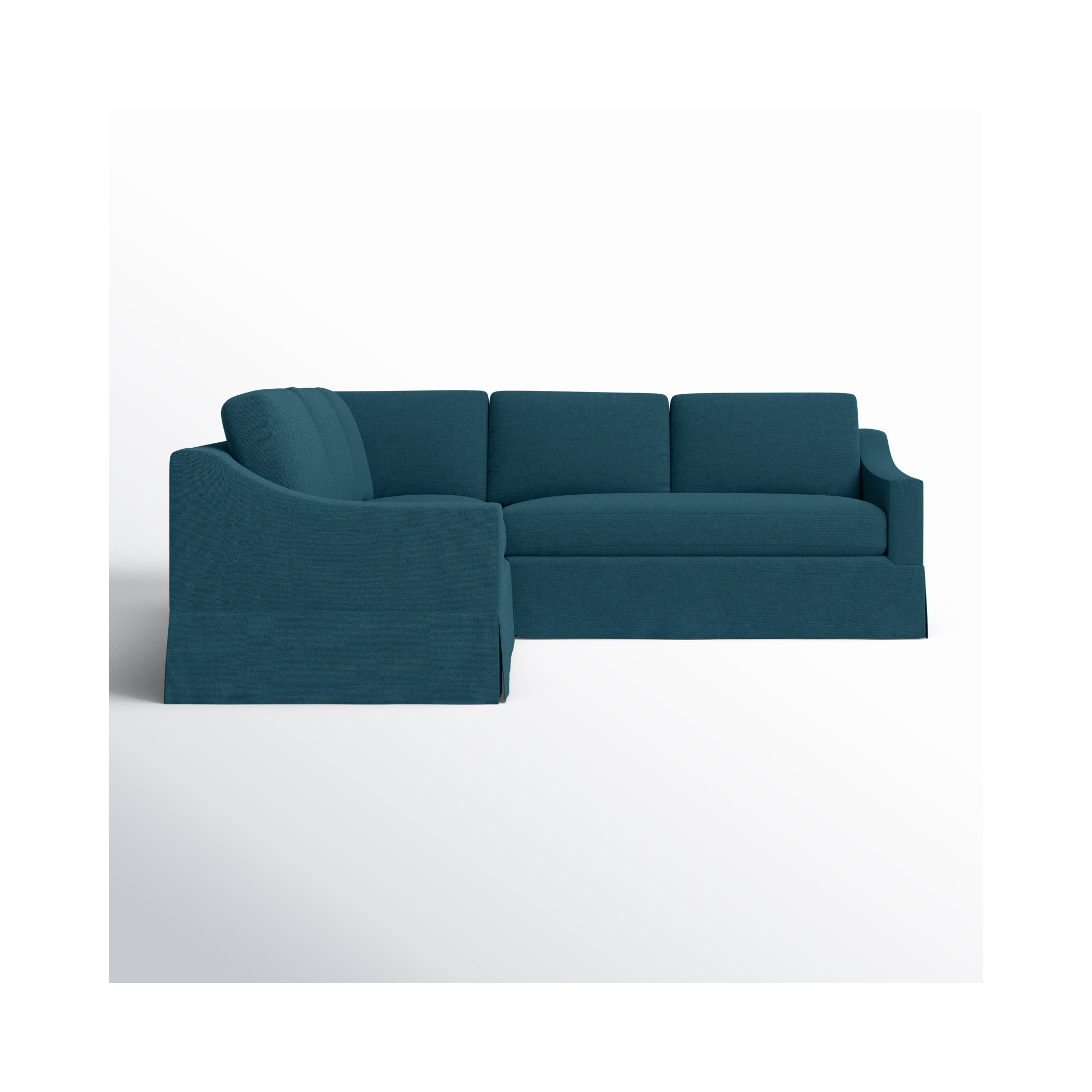 Cranbrook Upholstered L-Sectional, Bayou Midnight Canvas