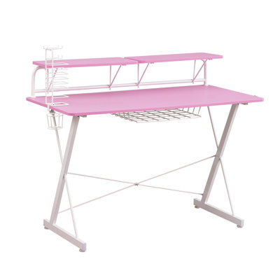 Shaia Metal Base Computer Desk
