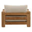 Julie Outdoor Sofa Chair Taupe