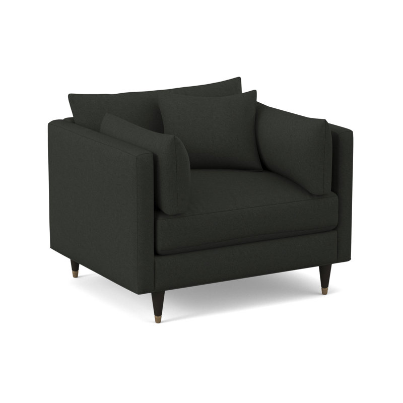 Touffeté de 45 po de largeur Zehava, Velours Bella Hunter Performance