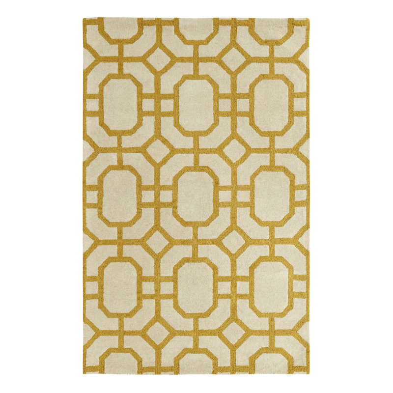 Rentz Wool Geometric Indoor Rug, Rectangle 9'6" x 13'6"