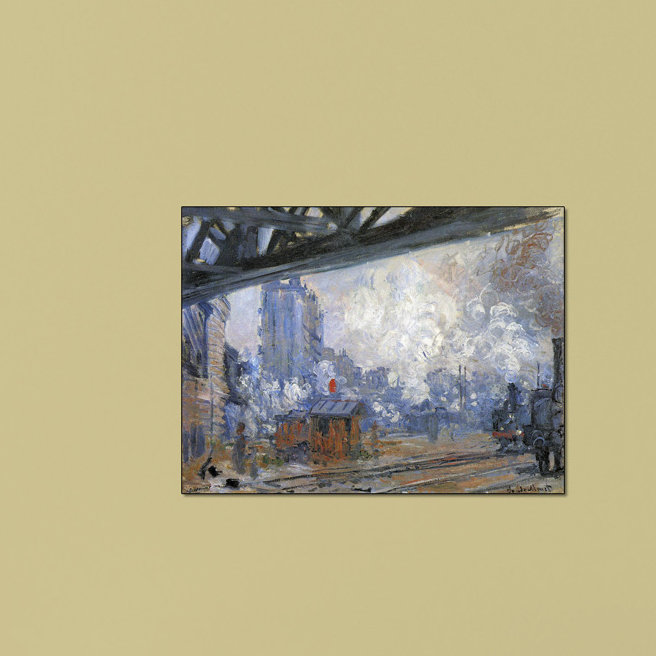 Claude Monet - Wrapped Canvas Painting, 60cm H x 80cm W x 1.8cm D