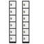 Casier de rangement à 6 sections de 12 po de largeur-88035946