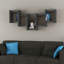 Dillow 10 Piece Floating Shelf Modern Wall-Mounted Storage and Display-24069875