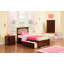 Lit plateforme en bois massif avec pied de lit et tiroirs de rangement Huntsville-1245553926-1245553947