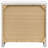 White High Gloss 2-drawer Nightstand