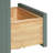 Occhipinti 42'' Solid Wood Single Bathroom Vanity with 1.5'' Carrara Quartz Top-1154217669-1152098810