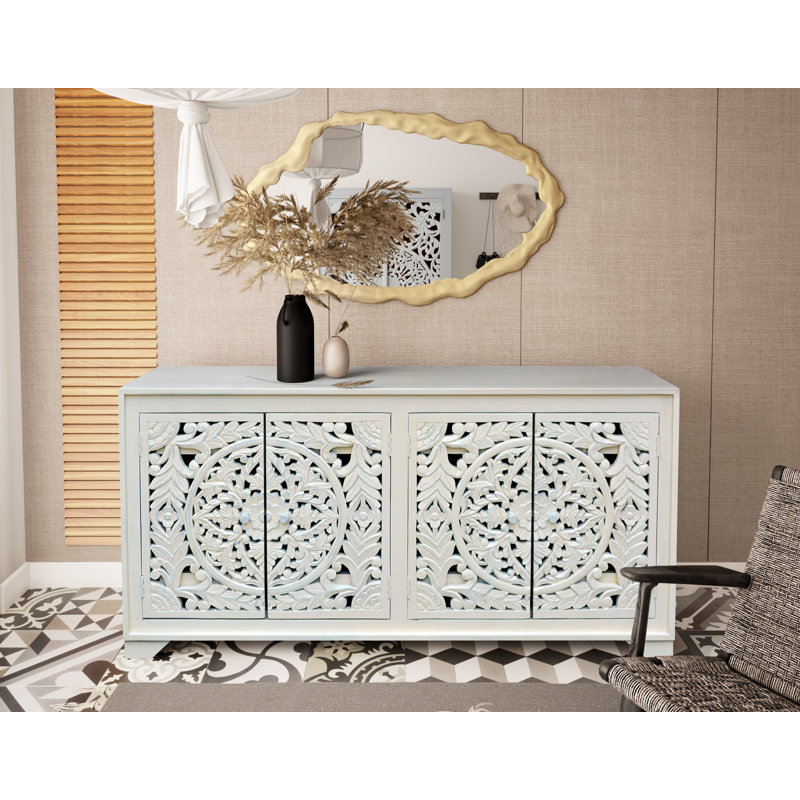 Carwell 170cm Sideboard, White