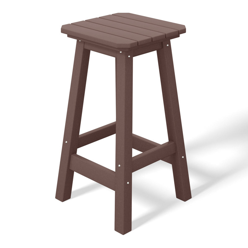 Tabouret d'extérieur Laguna, Brun foncé
