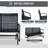 Outsunny Patio 2-Person Wicker Glider Bench Rocking Chair, Outdoor All-Hand Woven PE Rattan Loveseat W/ Ergonomic Design Rocking System For Patio, Garden, Porch, Lawn, Black