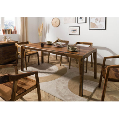 Ancona Solid Wood Dining Table