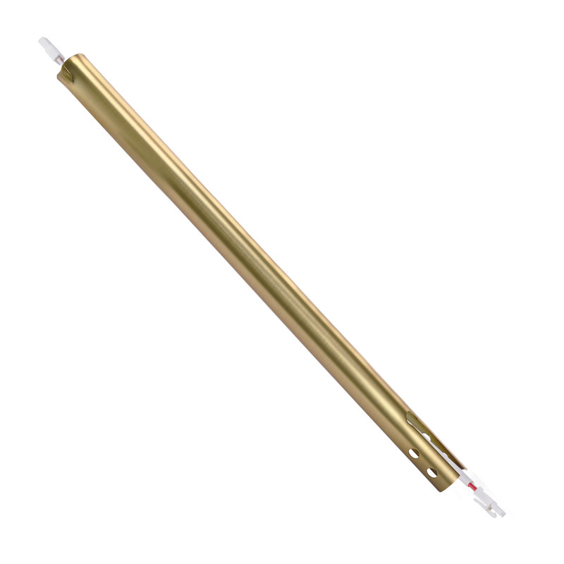 Ceiling Fan Extension Downrod, Gold, 14" H x 0.8125" W x 0.8125" D