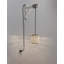Luminaire suspendu tambour 1 lumière DEL Nans-70977893