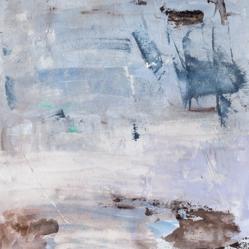 Distress Stains II by Melissa Wang - Wrapped Canvas Print, 30 cm H x 30 cm W