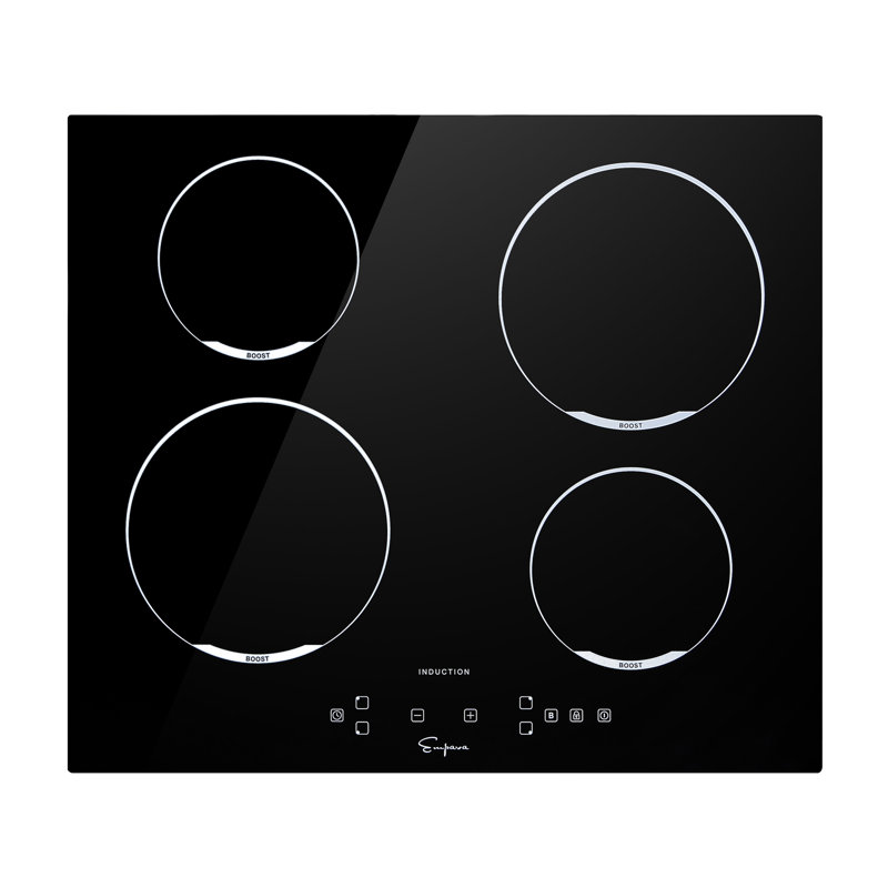 Plaque de cuisson à induction 24 po avec 4 éléments