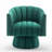 Murrow Velvet Swivel Barrel Chair-409425054