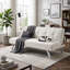 Canapé-lit convertible en tissu, futon multifonctionnel pliant pour salon, beige-579565785