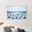 Blue Umbrella Beach - photographie sur toile-61112714-61112708