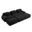 Canapé modulaire en velours côtelé 6 pièces avec 3 repose-pieds Anwen-433518510