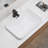 Ceramic Undermount Bathroom Sink 22.05" X 15.36" X 6.7" - White Porcelain Vessel Basin, Seamless Design For Vanity Countertop-125438525