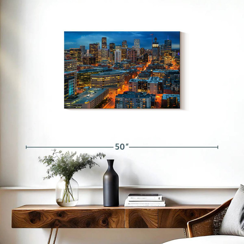 Kavia Denver Blue Hour, H 20 po x l 30 po