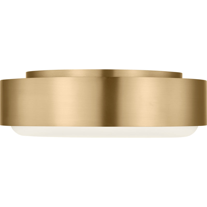 Aurelle 2 - Light Flush Mount, Estate Brass