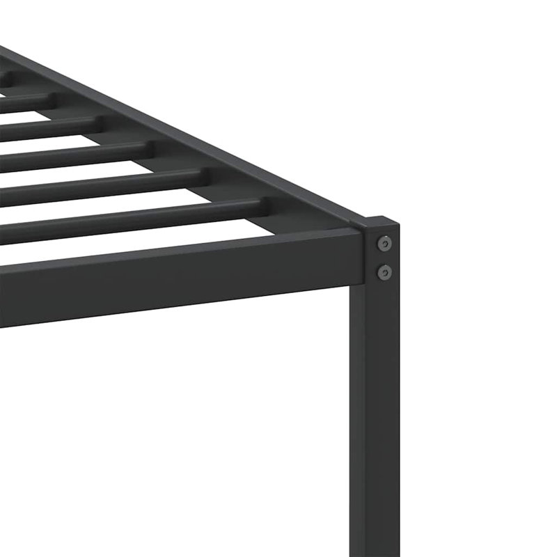 Bed Frame Without Mattress Engineered Wood, Single (3'), Brown Oak