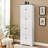 Tall Storage Cabinet With 8 Doors And 4 Shelves, Wall Storage Cabinet, Entryway Cabinet-83043948