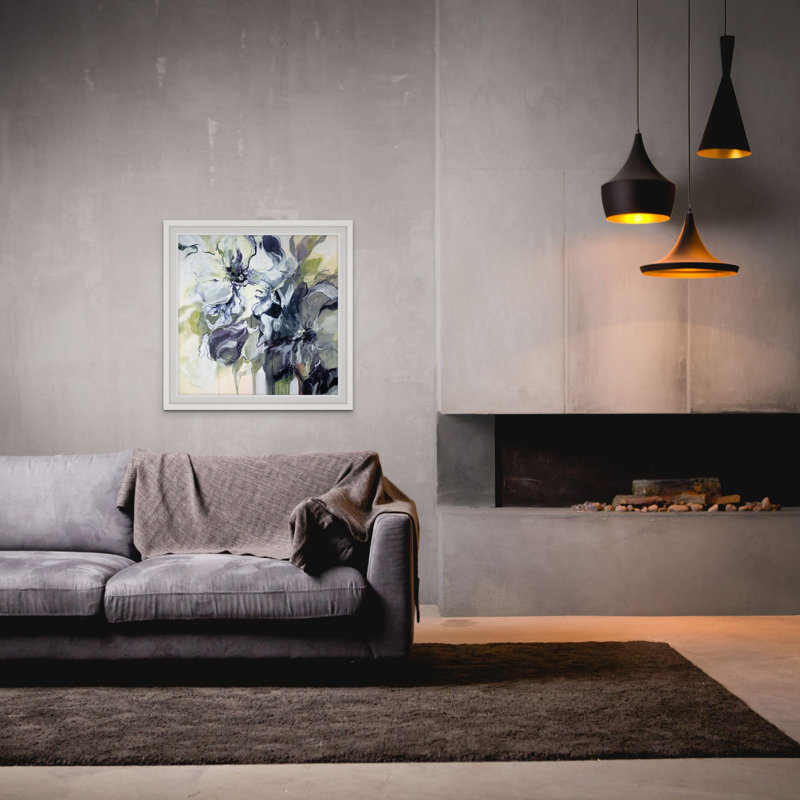 Emoting Blooms 3 Print by Art House Studios, 25" H x 25" W x 1" D