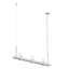 Intervals® 6 - Light LED Pendant-33419464-97919317-97919318