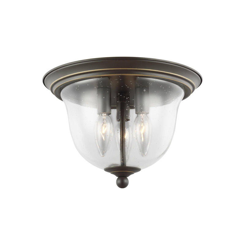 Belton Three Light Ceiling Flush Mount from Generation Lighting , No, Bronze