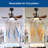 28' Ceiling Fans with Lights and Remote/APP Control, Low Profile Ceiling Fans with 5 Reversible Blades 3 Colours Dimmable 6 Speeds Ceiling Fan for Bedroom Kitchen-467916284