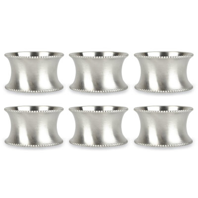 Rond de serviette orné de perles