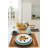 Cherfrere Vinyl Abstract Rectangle Placemat-666317295