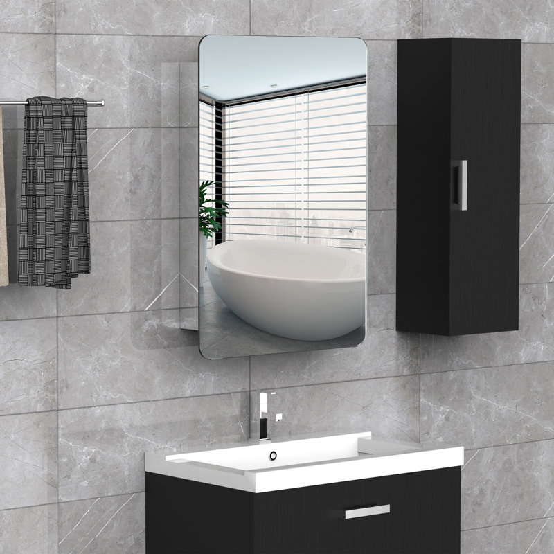 18'' x 26''/46cm x 66cm Wall Mount Bathroom Medicine Cabinet Mirror