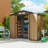 Outsunny 7' x 4' Outdoor Storage Shed, Garden Tool Metal Shed with Foundation Kit, Double Lockable Door, Air Vents and Sloping Roof, for Backyard, Patio, Lawn, White-98202122-98202127