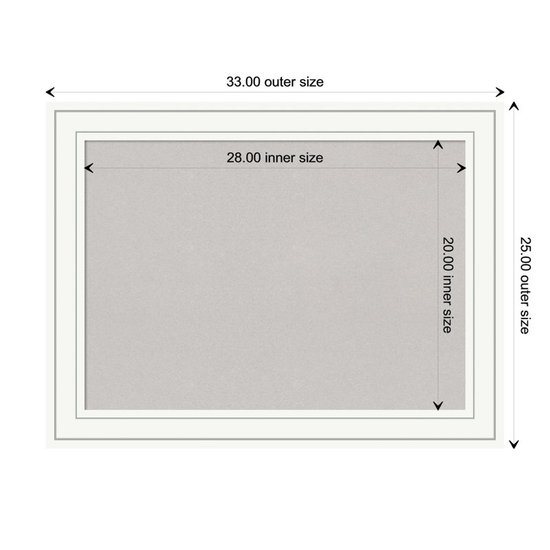 Wall Cork Small Bulletin Board
