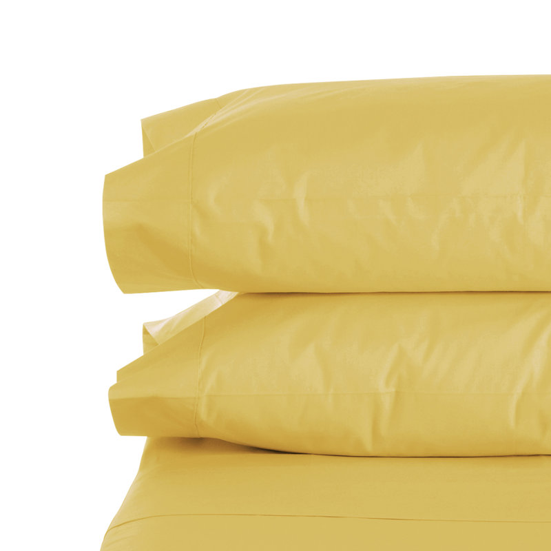 Taie d'oreiller en microfibre , Taies d'oreiller pour grand lit, Or