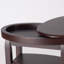 Sydni Swivel-top Side Table with Shelves-15849060