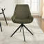 Chaise de bureau rembourrée à dossier haut pour bureau et salles de conférence (ensemble de 3)-120641225