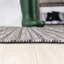 Tapis intérieur / extérieur gris foncé / bleu Amold Modern Farmhouse-1744796818