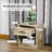 Small End Table With Storage Shelf And Drawer