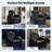 36.2" Wide Modern Upholstered Padded Arm Power Controlled Recliner Home Theatre Seating With Storage (Set of 10)