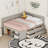 Versatile Daybed with Drawers and Shelves for Space Optimization and Style Enhancement
