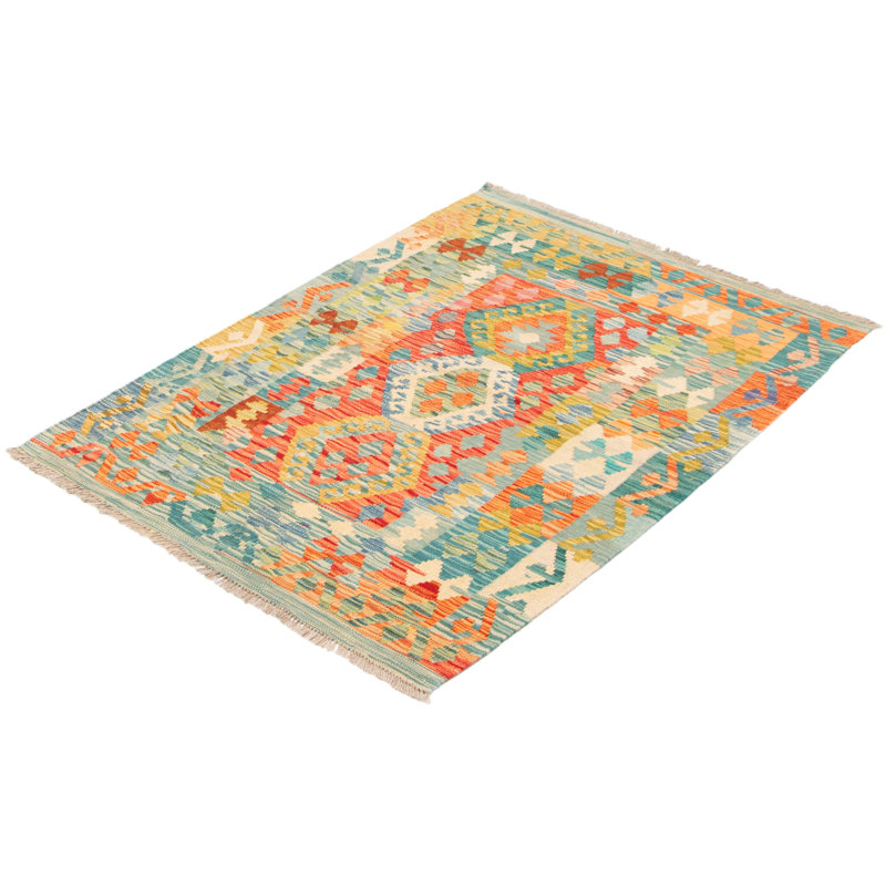 Tapis rectangulaire en laine 3 pi 8 po x 5 pi 1 po Priyana