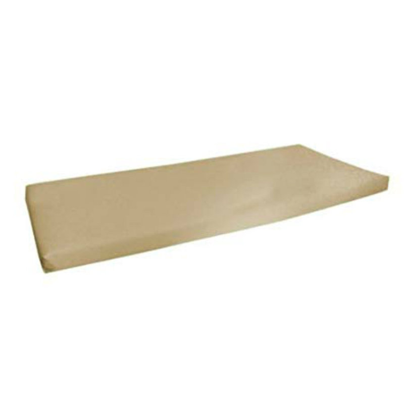2 Seater Garden Bench Cushion, Cream