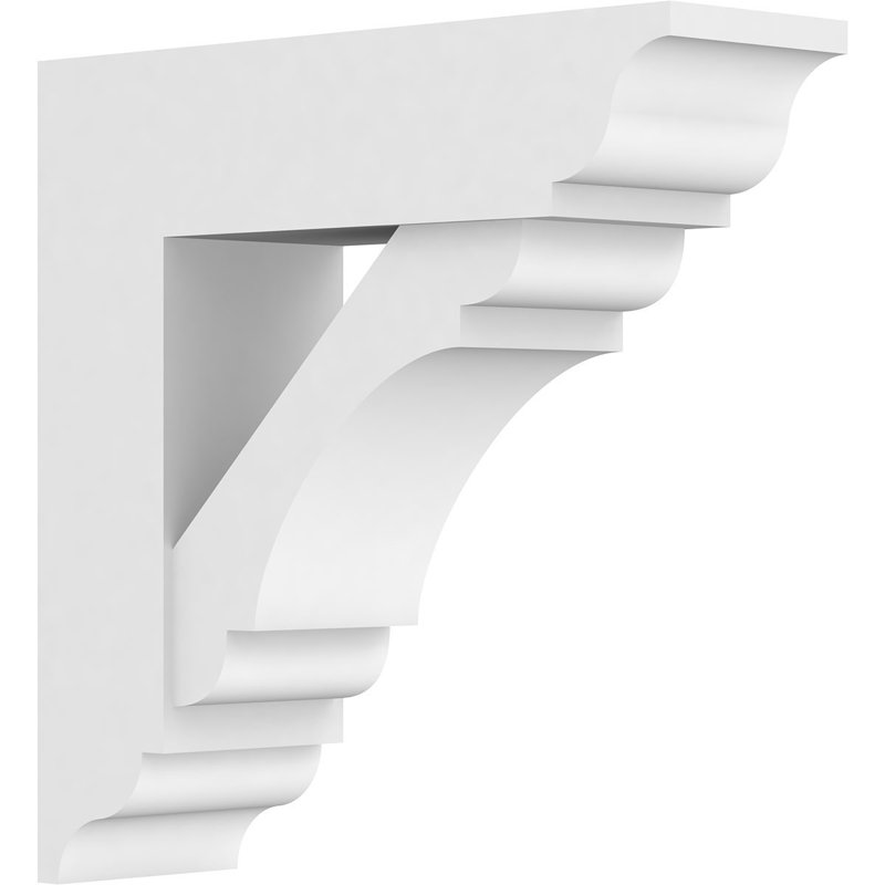 Support standard en uréthane de style olympique avec extrémités traditionnelles, brun clair apprêté
