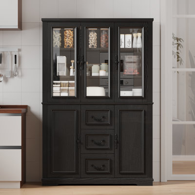 70" Tall Kitchen Pantry Dining Cabinet