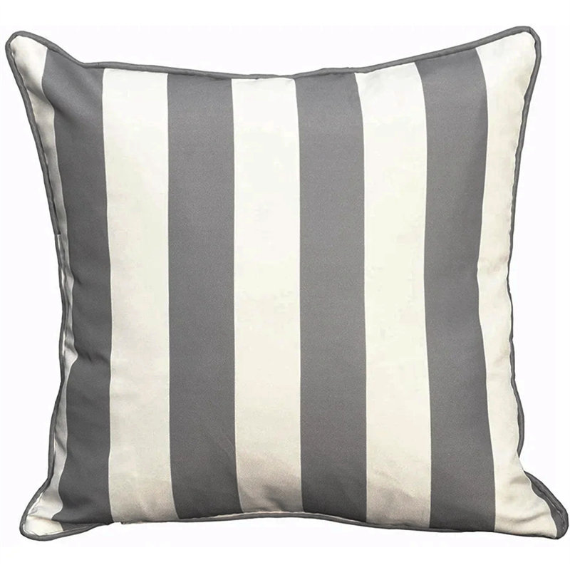 Pontoise Striped Square Scatter Pillow Covers (2Pcs)